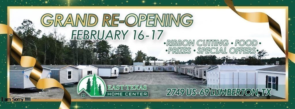 grand reopening in our new location